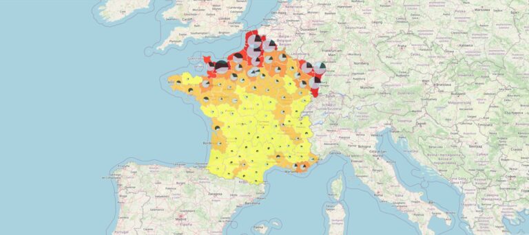 La première carte de sensibilité du risque pyrotechnique